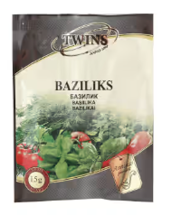 Twins kaltēts baziliks 15 g